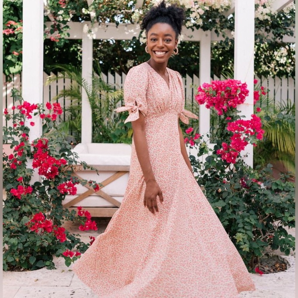 Gal Meets Glam AURORA Maxi, Pink Floral